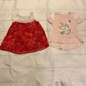 (2) Girl’s Tops